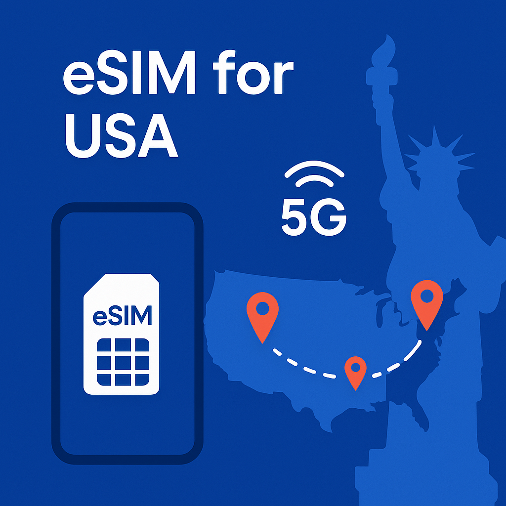 eSIM for the USA: Your Guide to Roaming-Free Connectivity in the States.