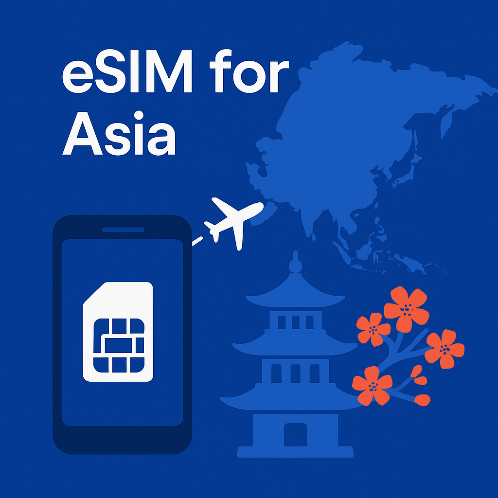 Asia Without Wi-Fi: 5 Reasons to Buy an eSIM Before You Fly.